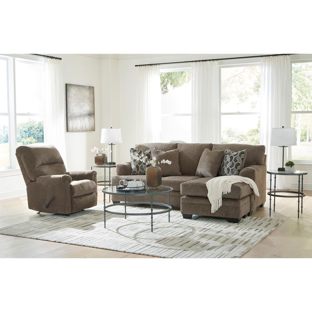 Ashley Stonemeade Manual Recliner in Nutmeg, , large