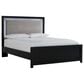 Ashley Maeling 4 Piece Queen Panel Bedroom Set in Matte Black, , large