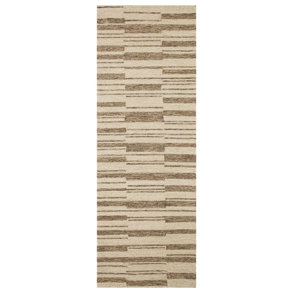 Chris Loves Julia x Loloi Polly 2" x 5" Beige and Tobacco, , large