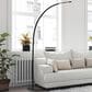 Adesso Sonic LED Arc Lamp in Black, , large