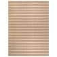 Nourison Positano POS03 Beige and Ivory 8" x 10" Indoor/Outdoor Area Rug, , large
