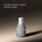 Kohler Castia Widespread Bathroom Sink Faucet in Polished Chrome, , large