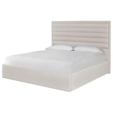 Furniture Worldwide Tranquility King Bed in Melborne Ivory, , large