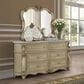 New Heritage Design Monique Dresser Mirror in Champagne, , large