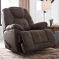 Ashley Warrior Fortress Manual Rocker Recliner in Coffee, , large