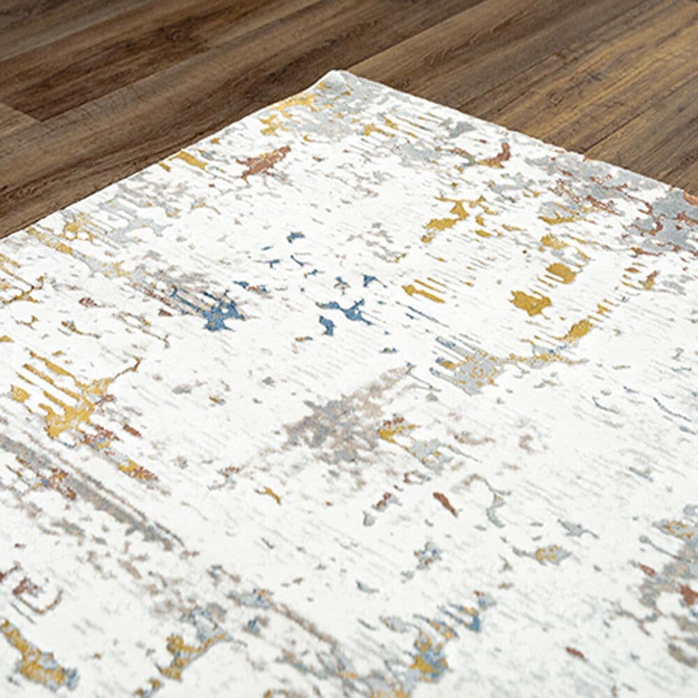 RIZZY Westchester WESWES861 5&#39;3&quot; x 7&#39;6&quot; Ivory and Multicolor Area Rug, , large