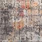 Loloi Medusa MED-07 9"3" x 13"3" Graphite and Sunset Area Rug, , large