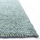 Kas Oriental Rugs Pave Cornerstone 5" x 7"6" Ivory and Blue Area Rug, , large