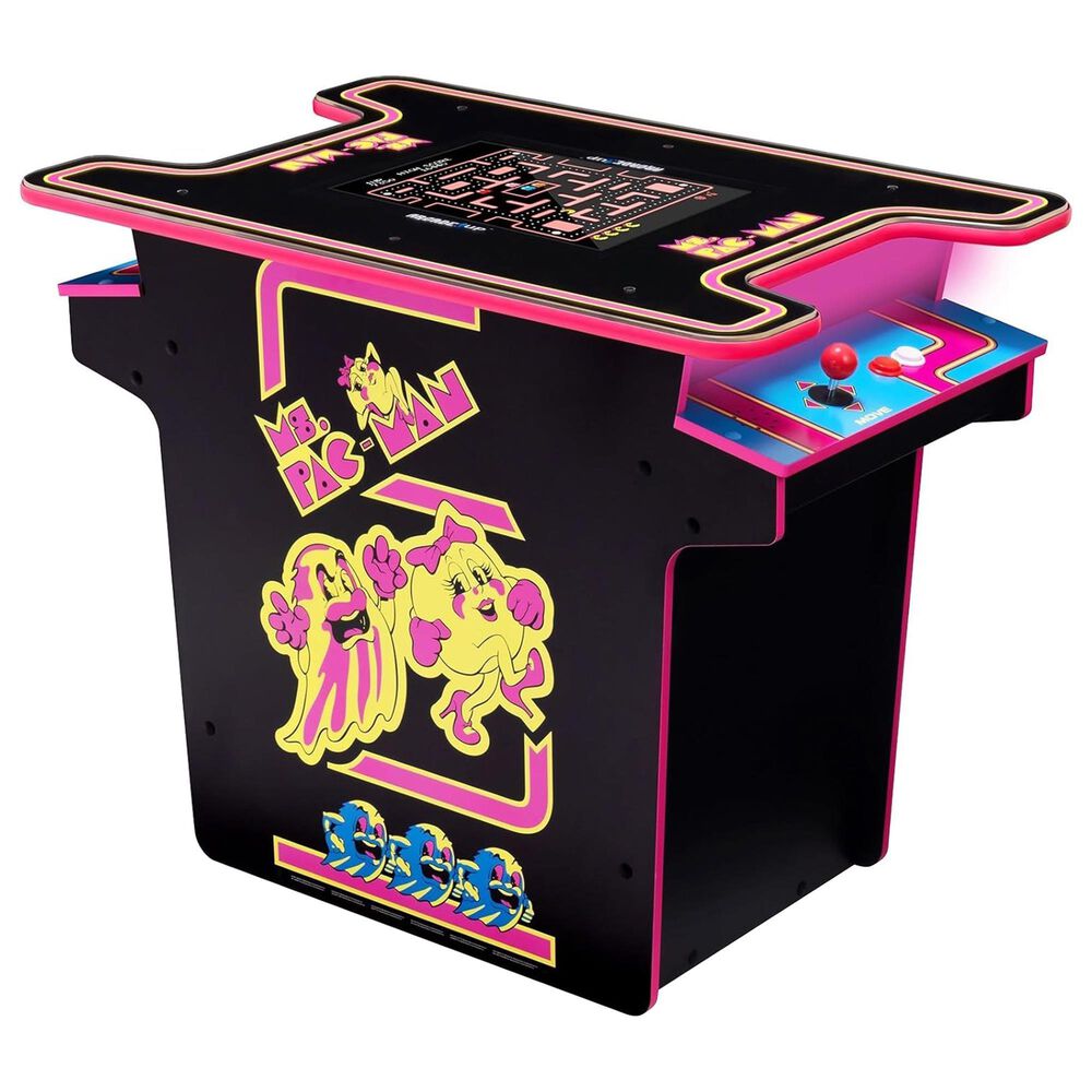 Arcade1Up Ms. Pac-Man Arcade Cocktail Table in Multicolor, , large