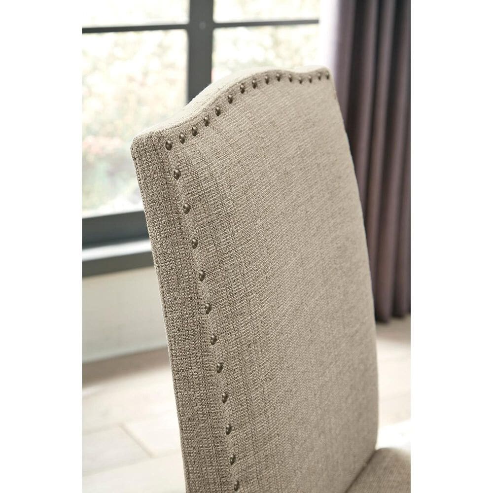 Signature Design by Ashley Lettner Upholstered Counter Stool in Brown, , large