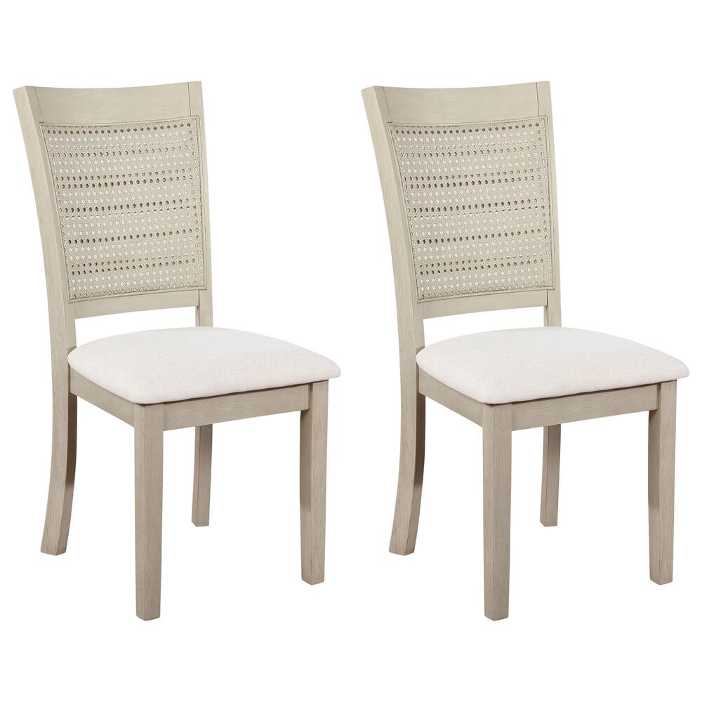 Valor Living Walden Side Chair in Antique White (Set of 2), , large