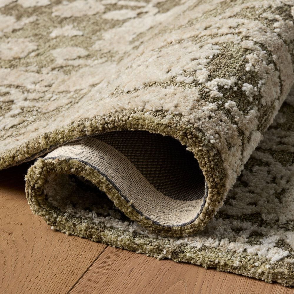 Loloi Percival Moss and Natural 2&#39;6&quot; x 7&#39;6&quot; Runner, , large