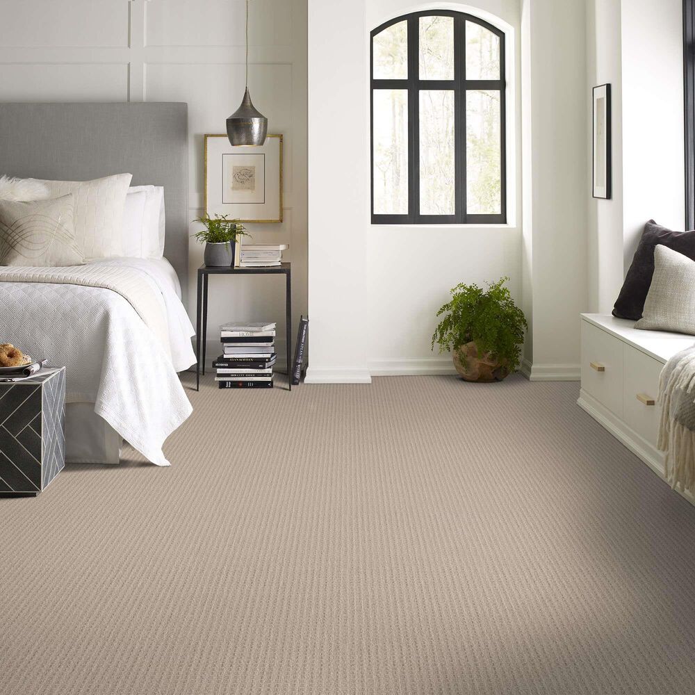 Shaw Framed View Carpet in Natural Wood, , large