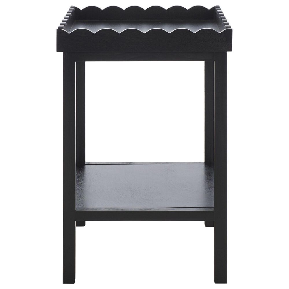 Safavieh Starlyn End Table in Matte Black, , large