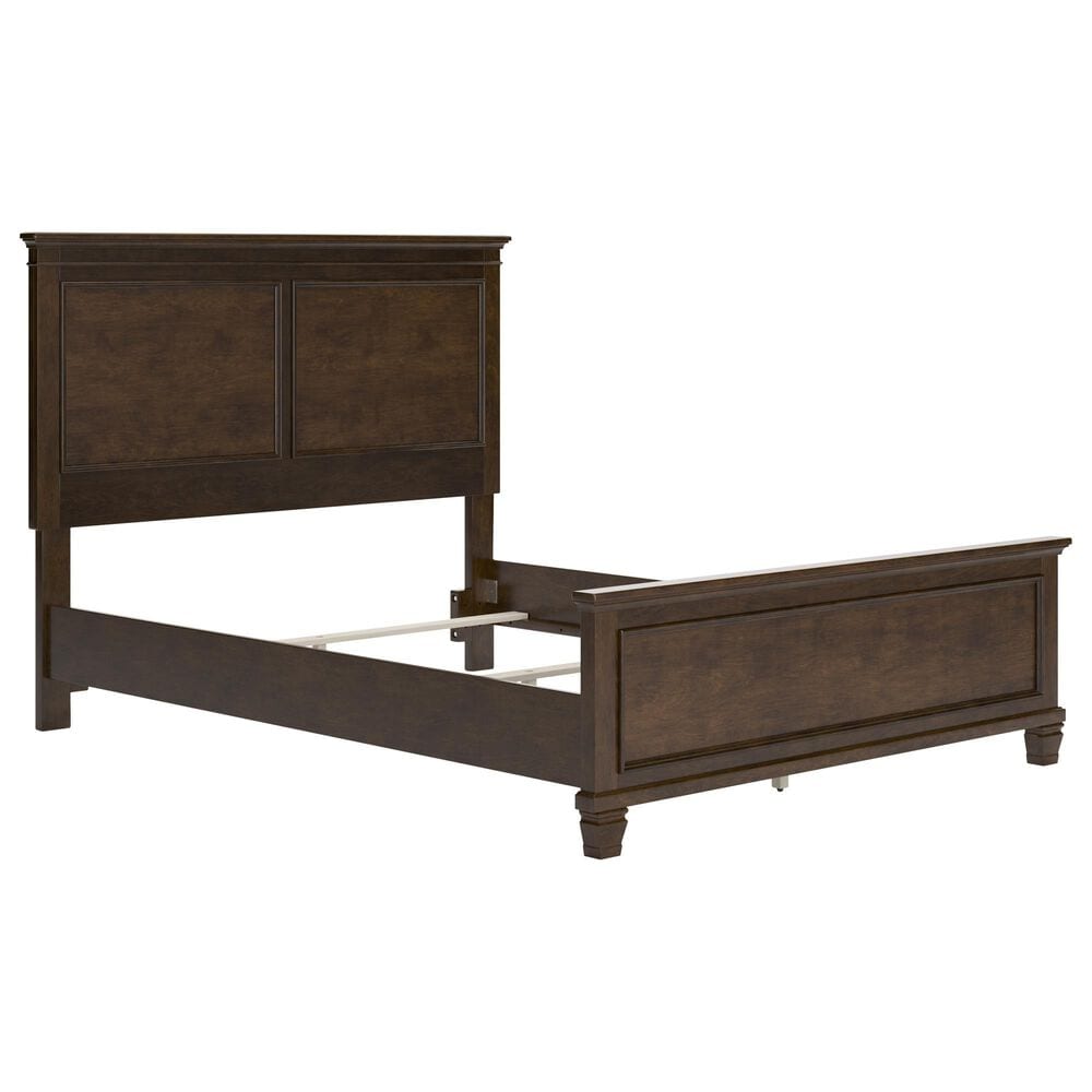 Ashley Danabrin 3-Piece Queen Panel Bed Set in Brownish Cherry, , large