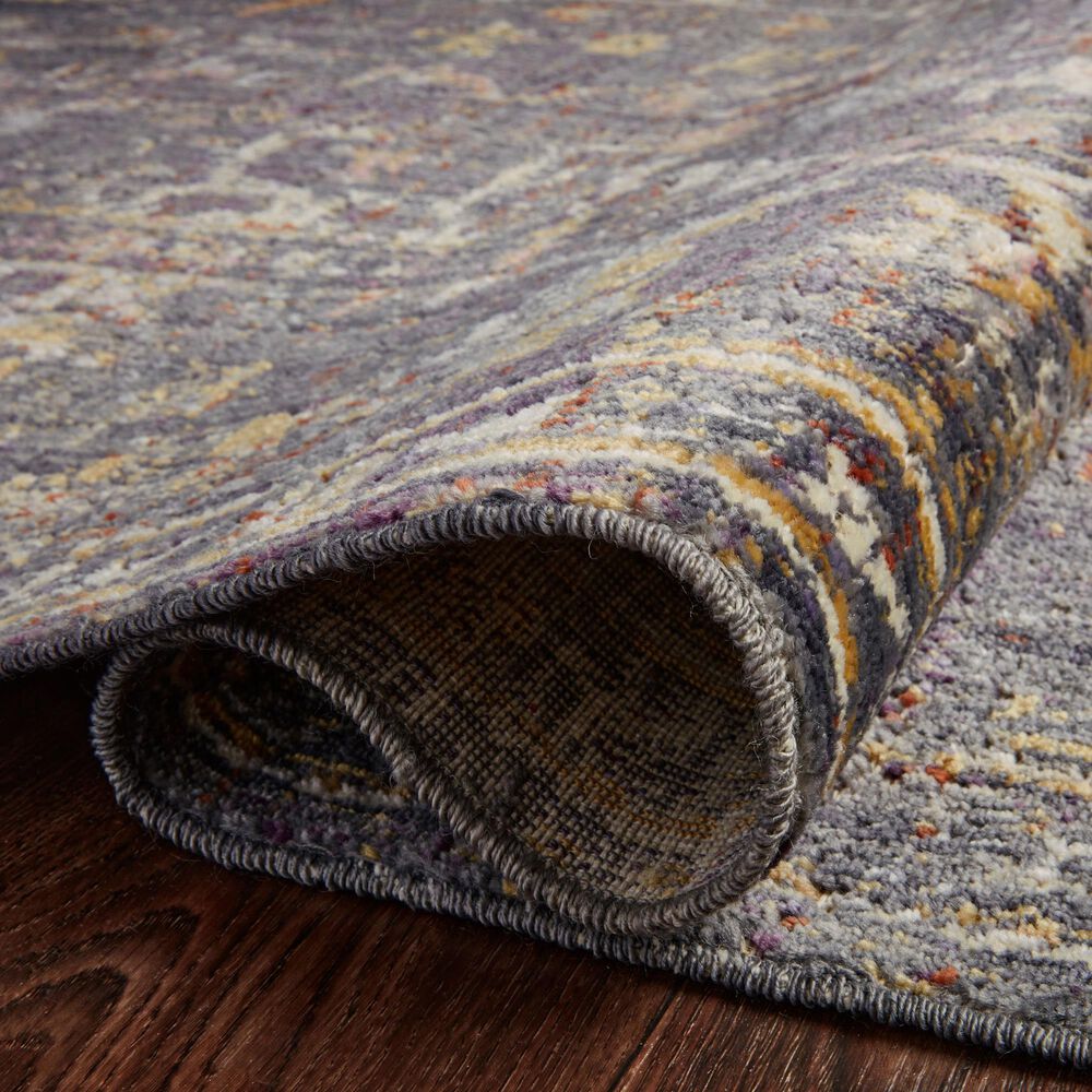 Chris Loves Julia x Loloi Rosemarie 2&#39;7&quot; x 4&#39; Graphite and Multicolor Area Rug, , large
