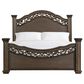 Mayberry Hill Brunswick King Panel Bed with Two Nightstands in Mahogany, , large