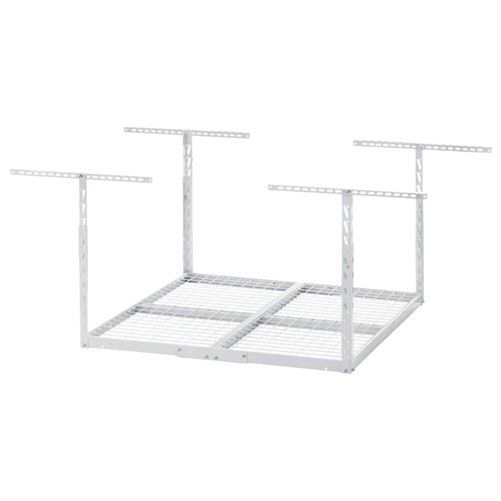 Gladiator 4" x 4" Overhead GearLoft Storage Rack in White, , large