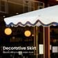 HOMLUX 10" Patio Umbrella in White, , large