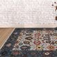 Amer Rugs Antiquity 10" x 14" Sky Blue Denim Area Rug, , large