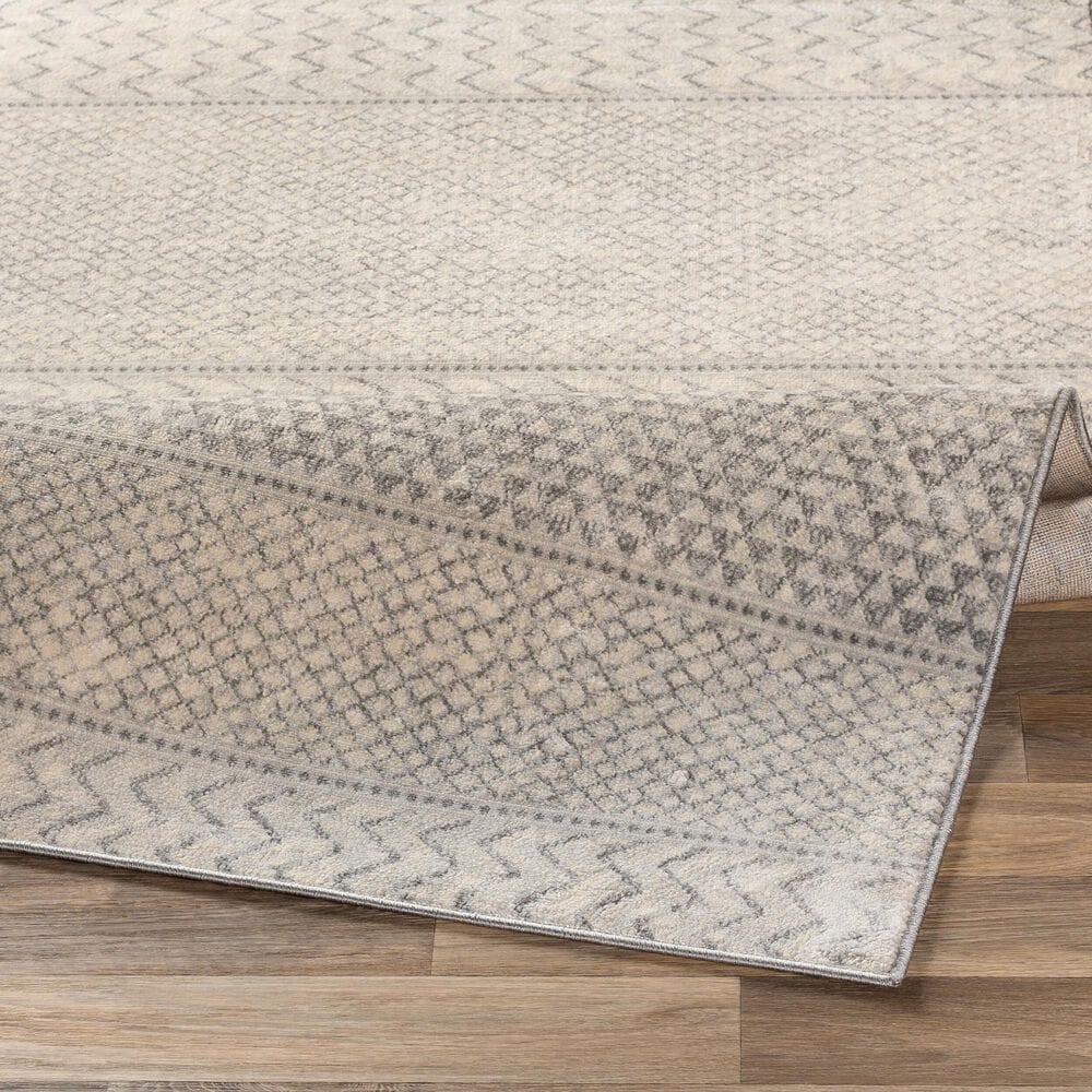 Surya Monaco MOC-2306 8&#39;10&quot; x 12&#39;4&quot; Silver Gray and Ivory Area Rug, , large