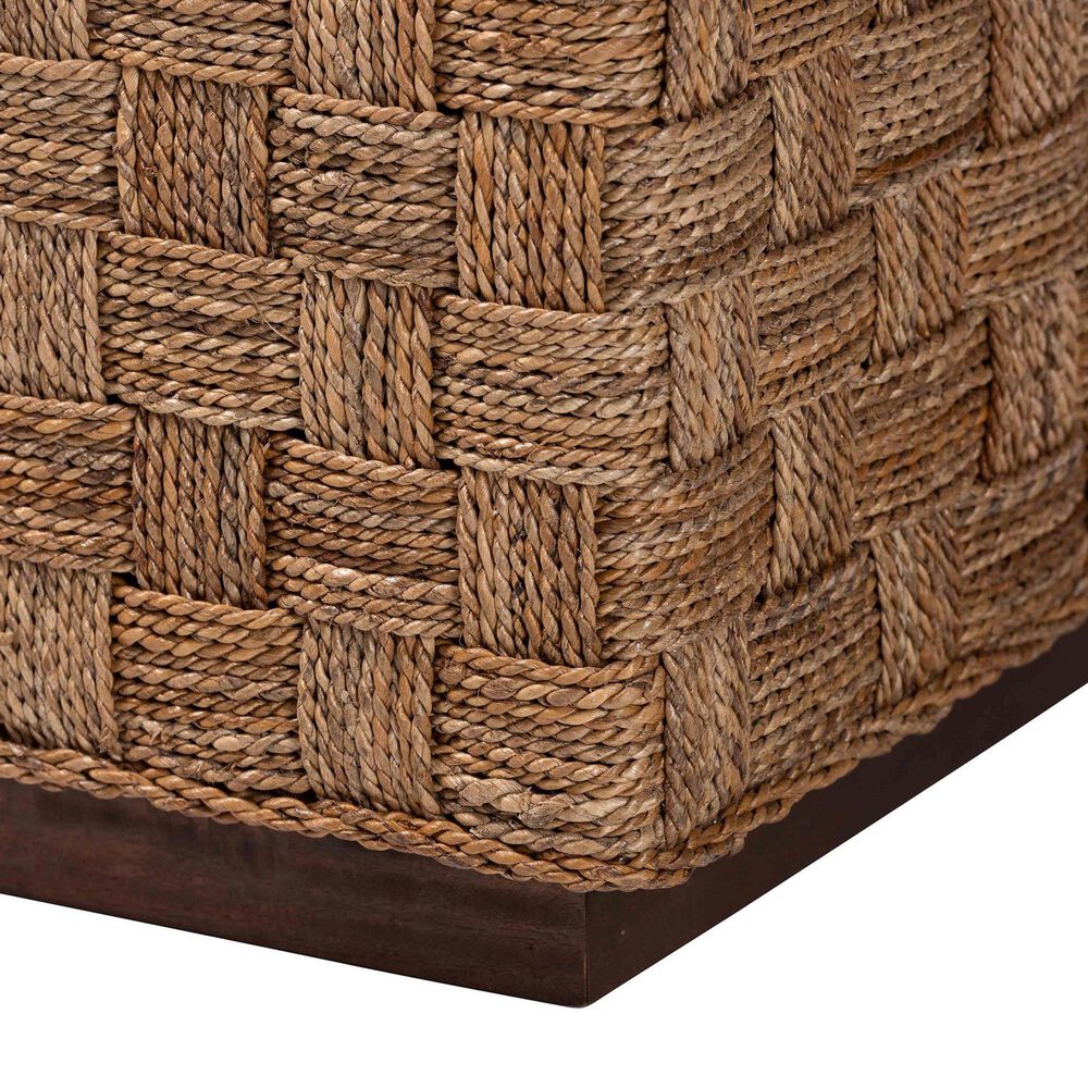 Baxton Studio Karina End Table in Natural and Light Brown, , large