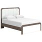 Ashley Kendanport Queen Upholstered Bed with Dresser, Chest, and Two Nightstands in Brown and White, , large