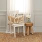 Rizzy Home 14" x 26" Floral Polyester Filled Lumbar Pillow in Gold, , large