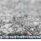 Amer Rugs Yasmin 2"6" x 8" Gray and Light Blue Runner, , large