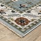 Oriental Weavers Keira KEI06 Blue and Green 6"7" x 9"6" Area Rug, , large