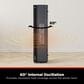 Pelonis 22" Ceramic Tower Dual Flex Heater with Thermostat in Black, , large