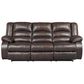 Signature Design by Ashley Levelland Reclining Sofa In Cafe, , large