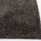 Central Oriental Geneva Shag 5" x 7" Soot Area Rug, , large