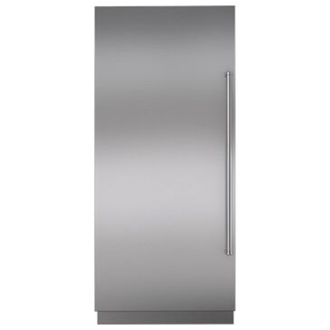 Sub Zero 36" Column Door Panel with Pro Handle for Right Hinge in Stainless Steel, , large