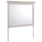 Hawthorne Furniture San Mateo Dresser Mirror in Rustic White, , large