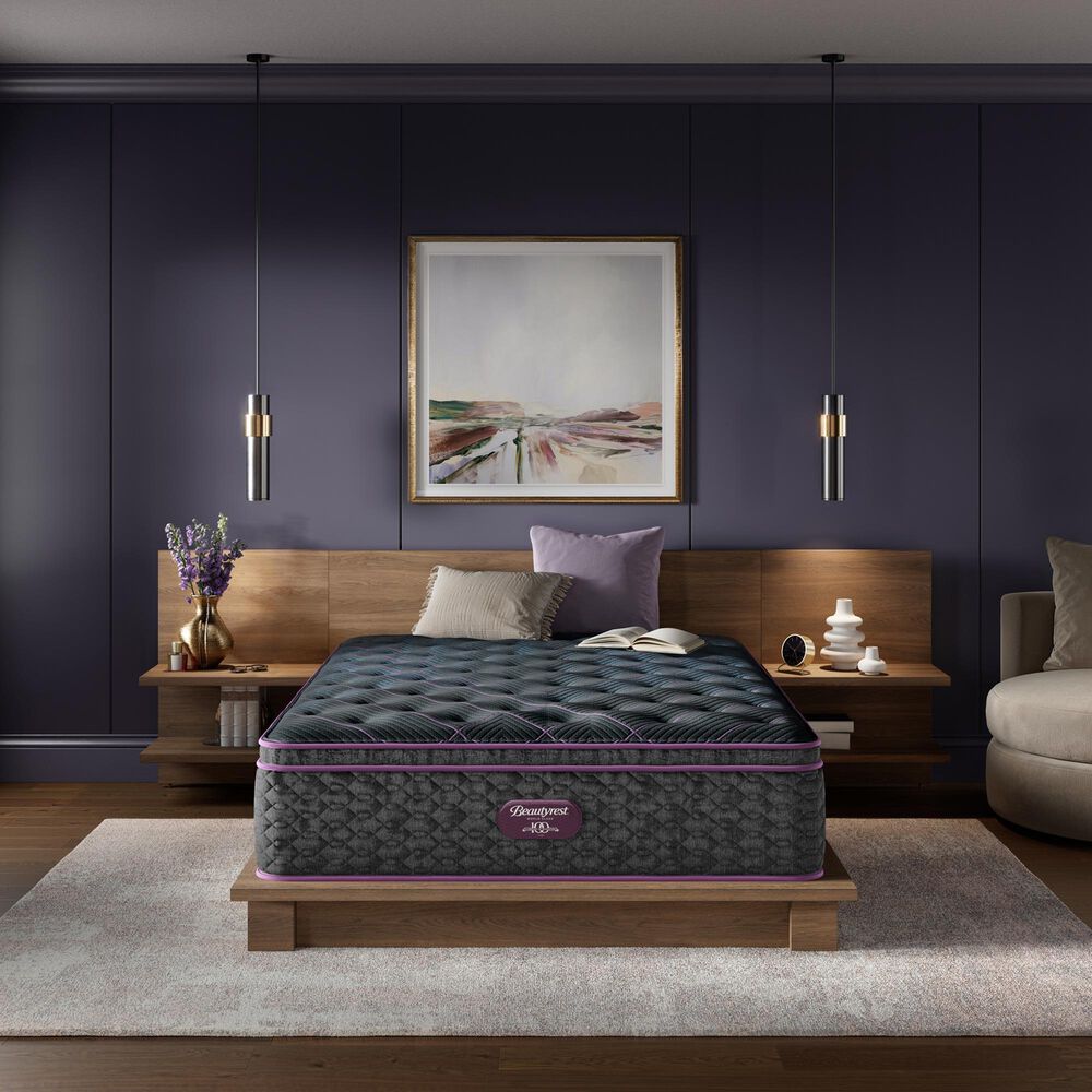 Beautyrest World Class Level Three Plush Pillow Top King Mattress, , large