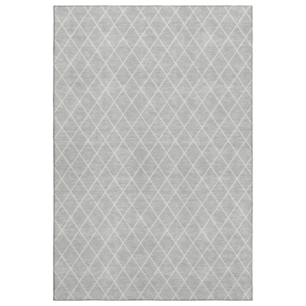 Dalyn Rug Company The Reserve TR15 Silver 5" x 7"6" Indoor/Outdoor Area Rug, , large