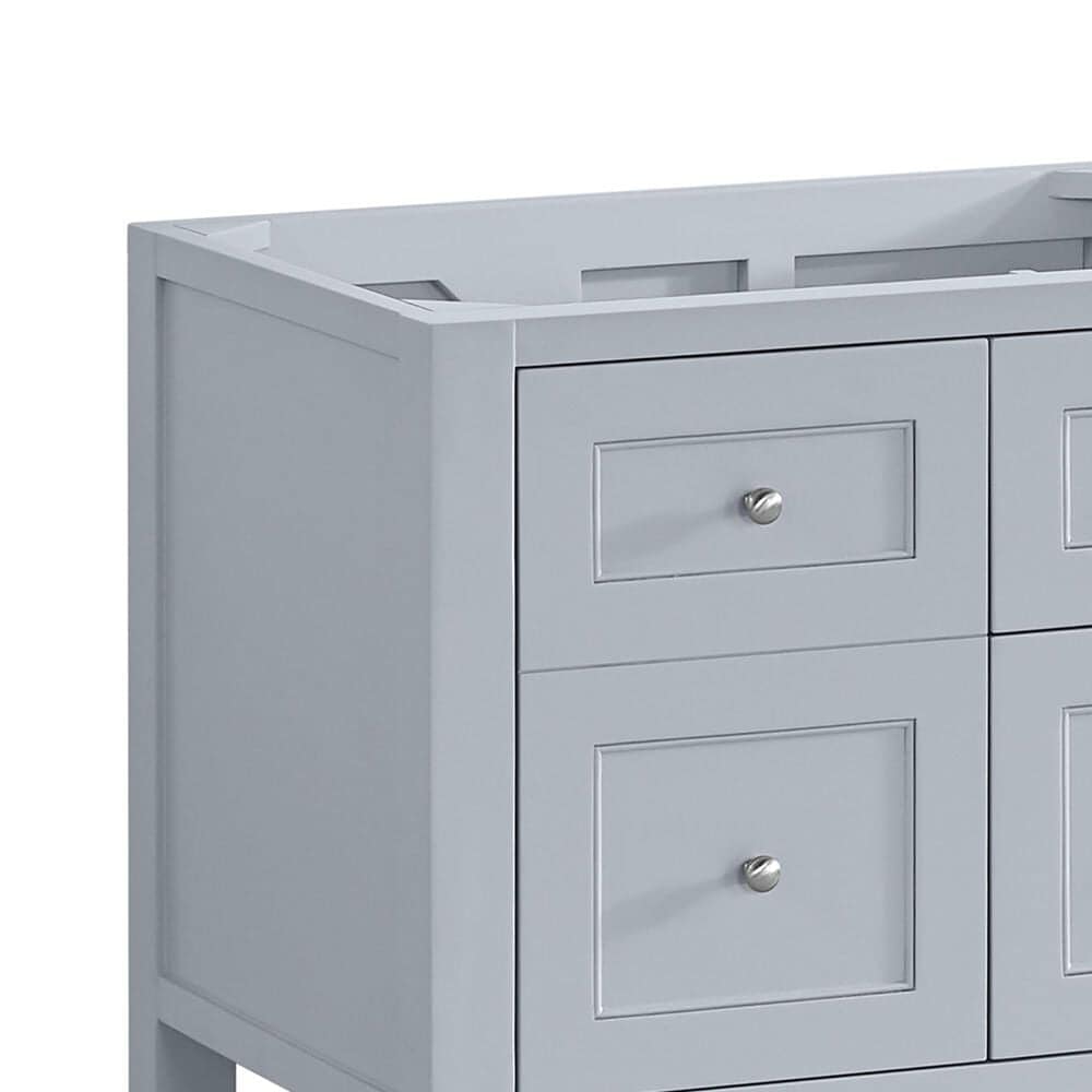 James Martin Vanities Breckenridge 60&quot; Double Bathroom Vanity Cabinet in Serenity Blue, , large