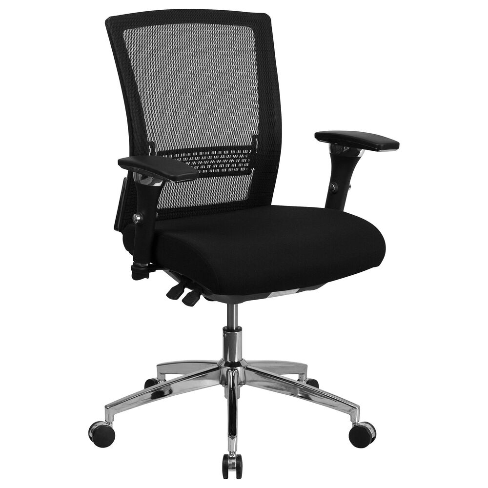 Flash Furniture HERCULES Big & Tall Office Chair in Black, , large