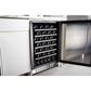 Azure 5.6 Cu. Ft. Glass Door Wine Center in Stainless Steel, , large