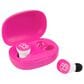 KIDdesigns Barbie Bluetooth True Wireless Earbuds with Charging Case in Pink, , large