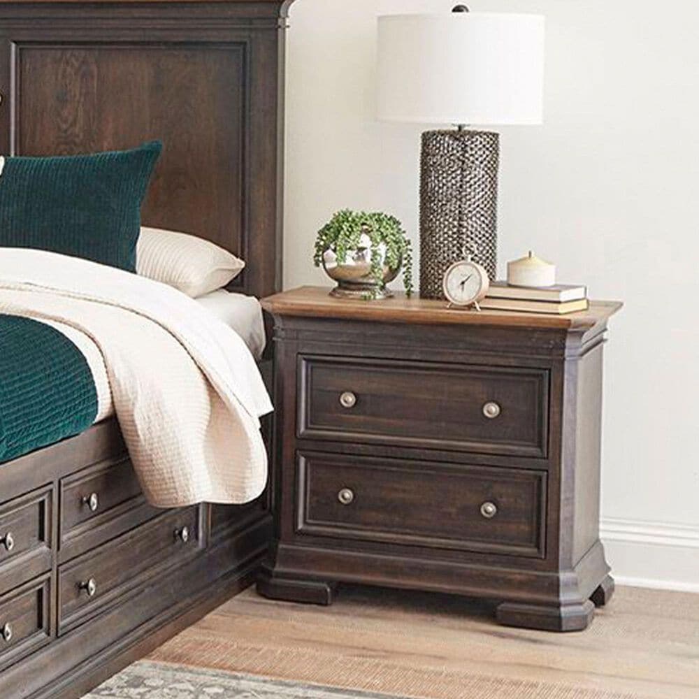 Cedar and Sage Grand Louie 4 Piece California King Storage Bedroom Set, , large