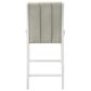 Armen Living Nolan 30" Bar Stool in Matte White, , large