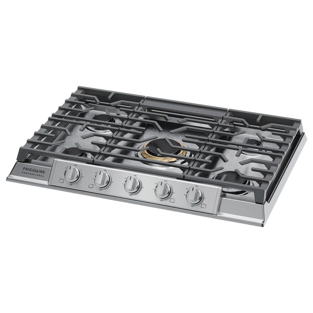 Frigidaire Professional Professional 2-Piece Kitchen Package with 30" Double Wall Oven and 30" Gas Cooktop in Stainless Steel, , large