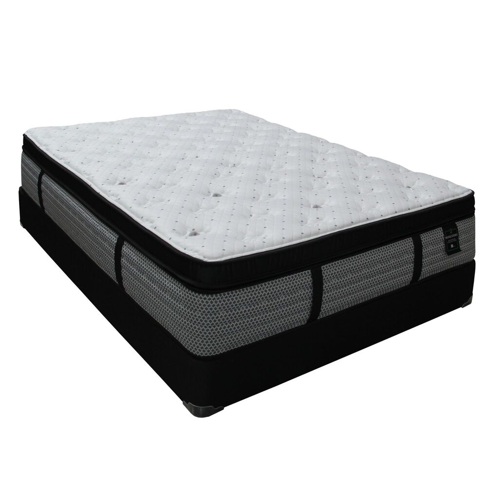Sleeptronic Berkshire Warren Elite II Pillowtop Twin XL Mattress with Low Profile Box Spring, , large