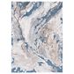 Safavieh Cyrus Shag 3" x 5" Blue and Beige Area Rug, , large