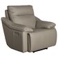Superb Leather Leather Power Recliner with Power Headrest in Oslo Dust, , large