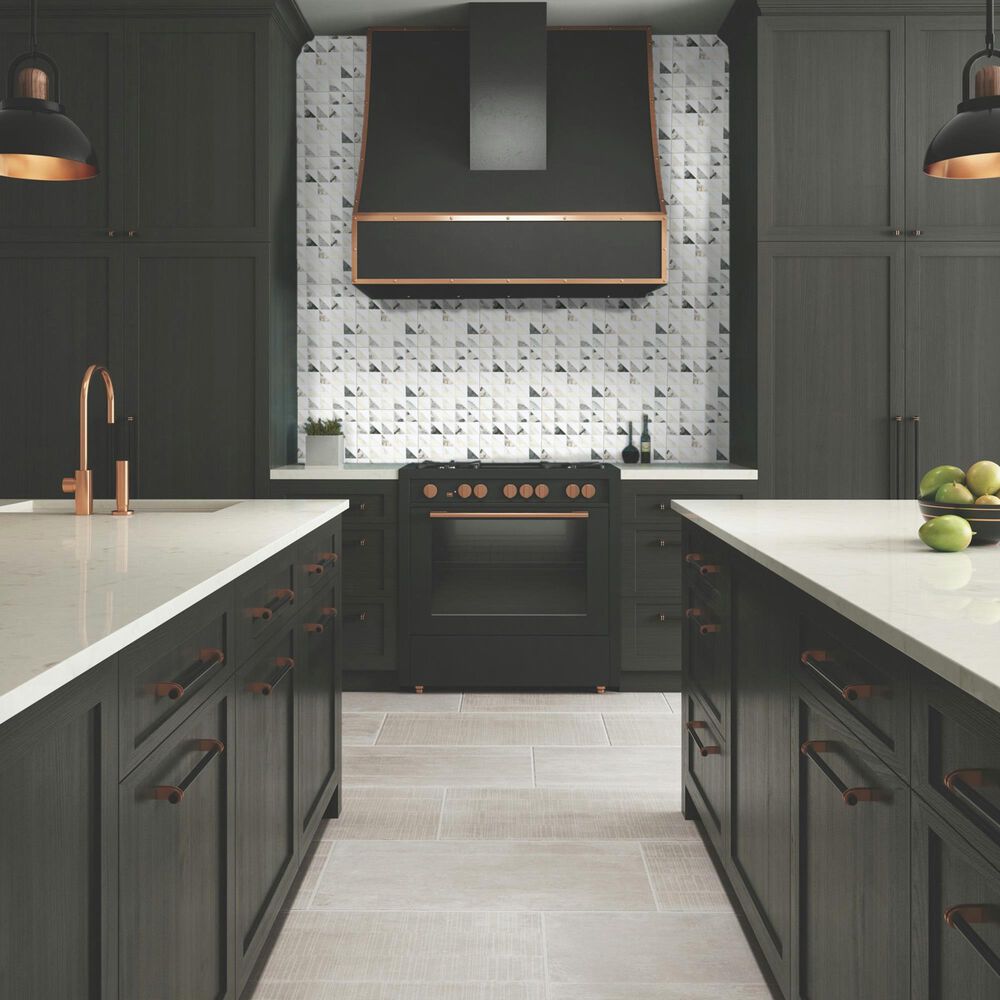 Dal-Tile Gamma Illusive Blend 12&#39;&#39; X 12&#39;&#39; Natural Stone Mosaic Sheet, , large