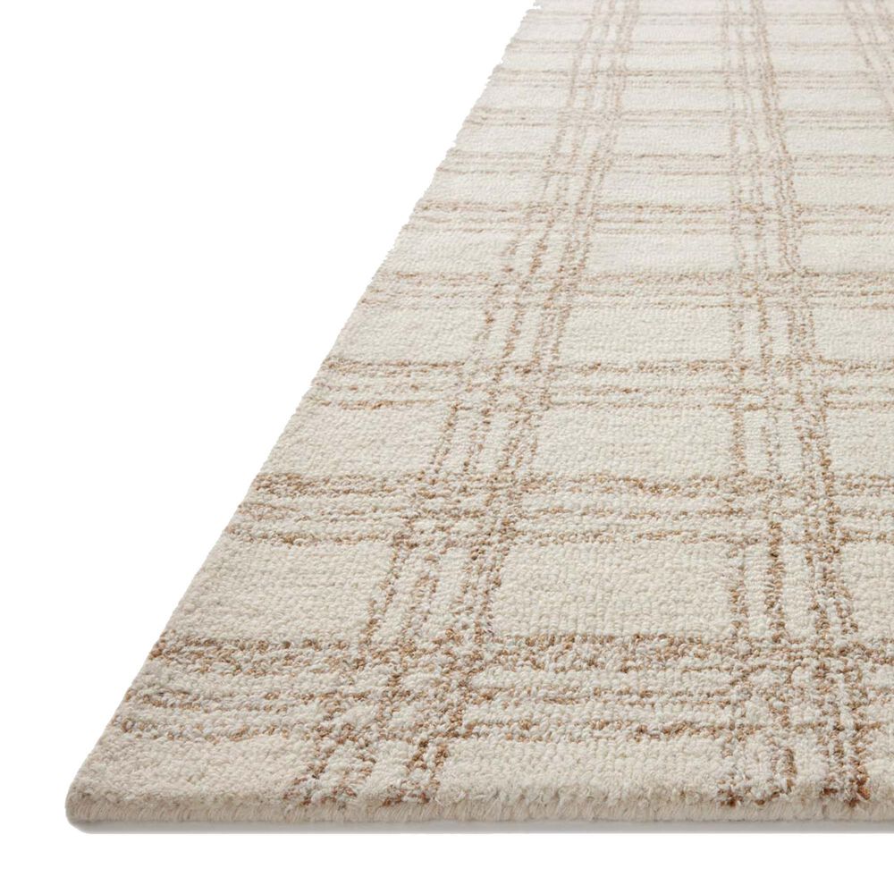 Chris Loves Julia x Loloi Polly 2&#39; x 5&#39; Cream and Sand Runner, , large