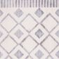 Safavieh Marrakesh MRK560 2"2" x 6" Ivory and Grey Runner, , large